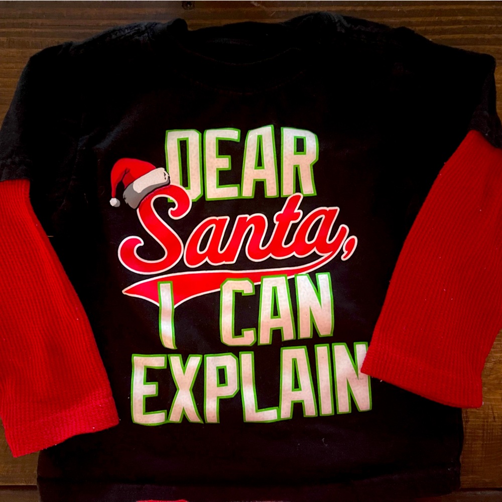Boys size 2T Christmas shirt